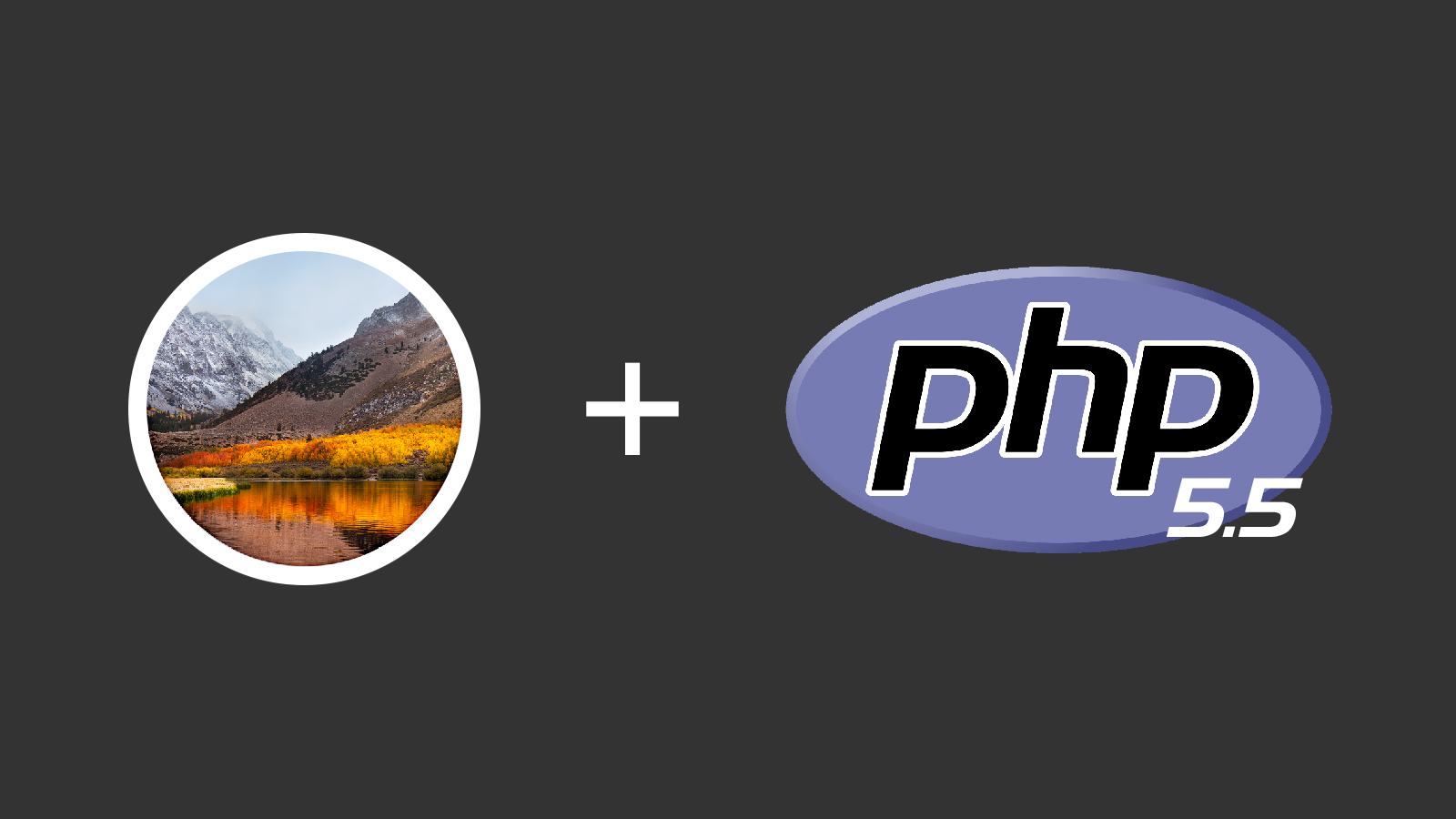 Setting up High Sierra for Local Web Development with PHP 5.5 Support