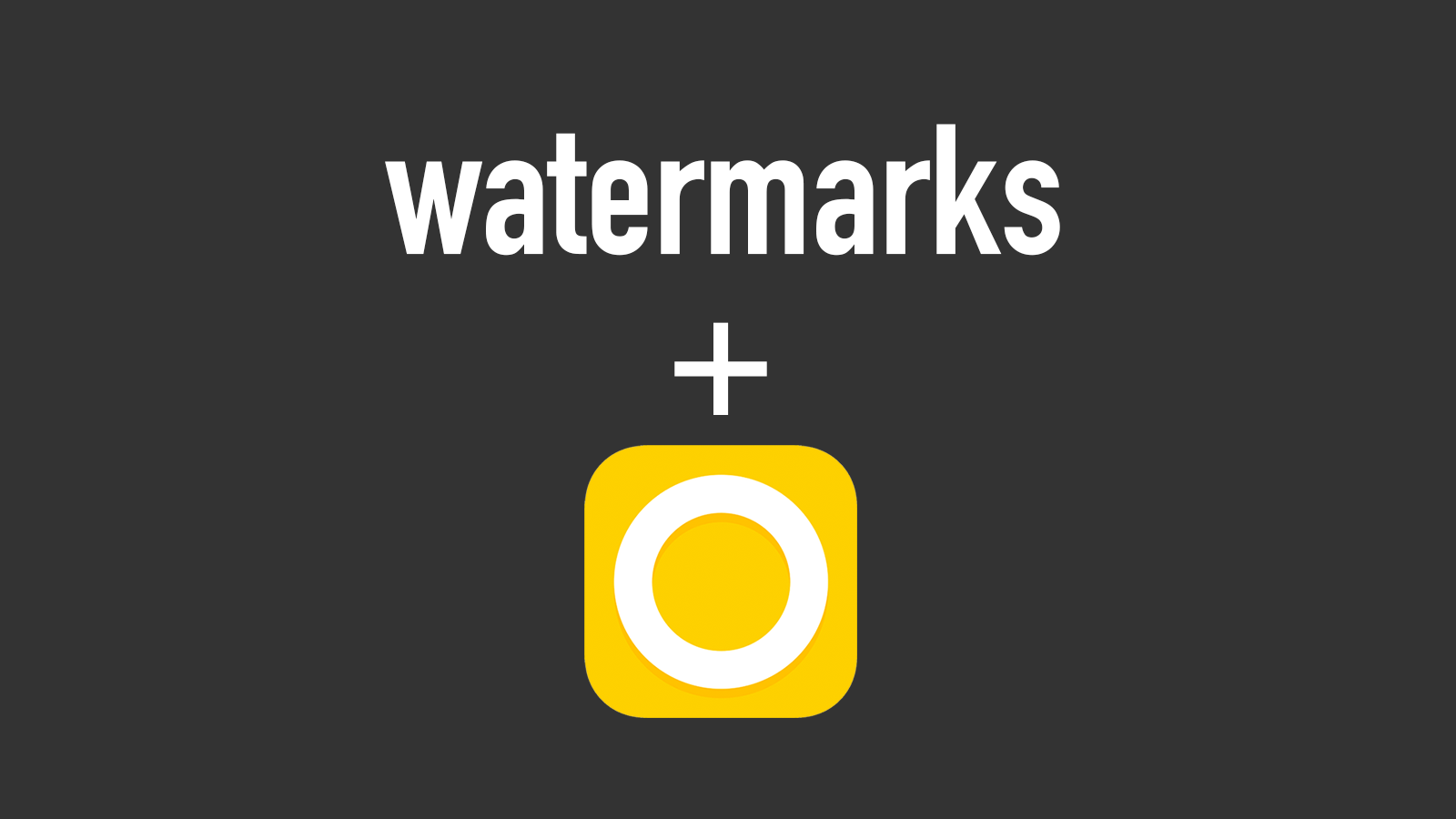 Watermark your Images with Over